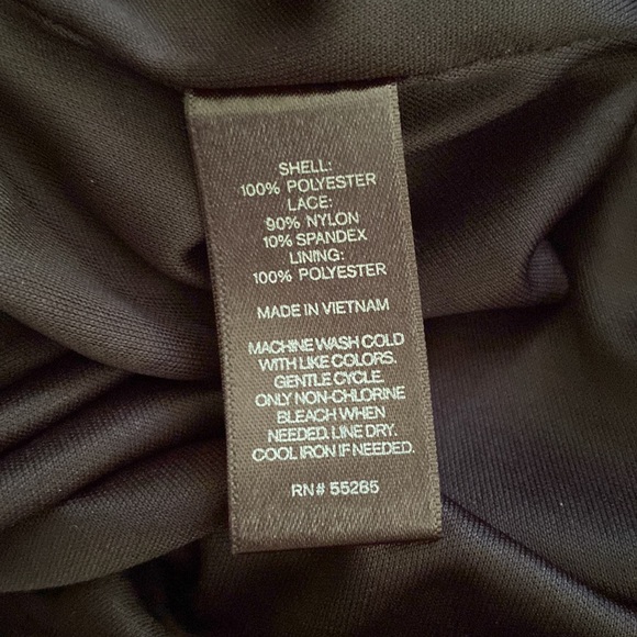 Black and white leopard spotted sleeveless fancy A-line dress - Picture 4 of 4